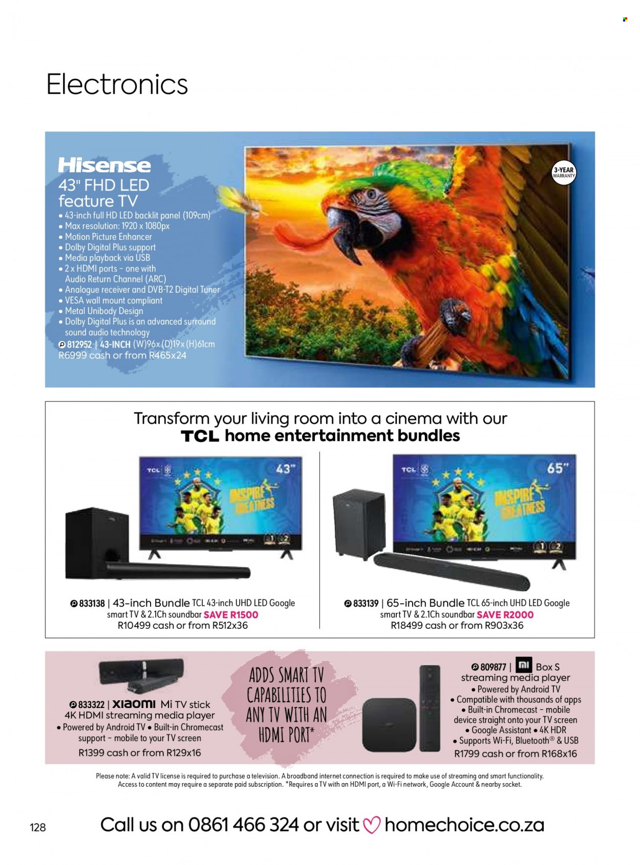 HomeChoice specials. Page 128