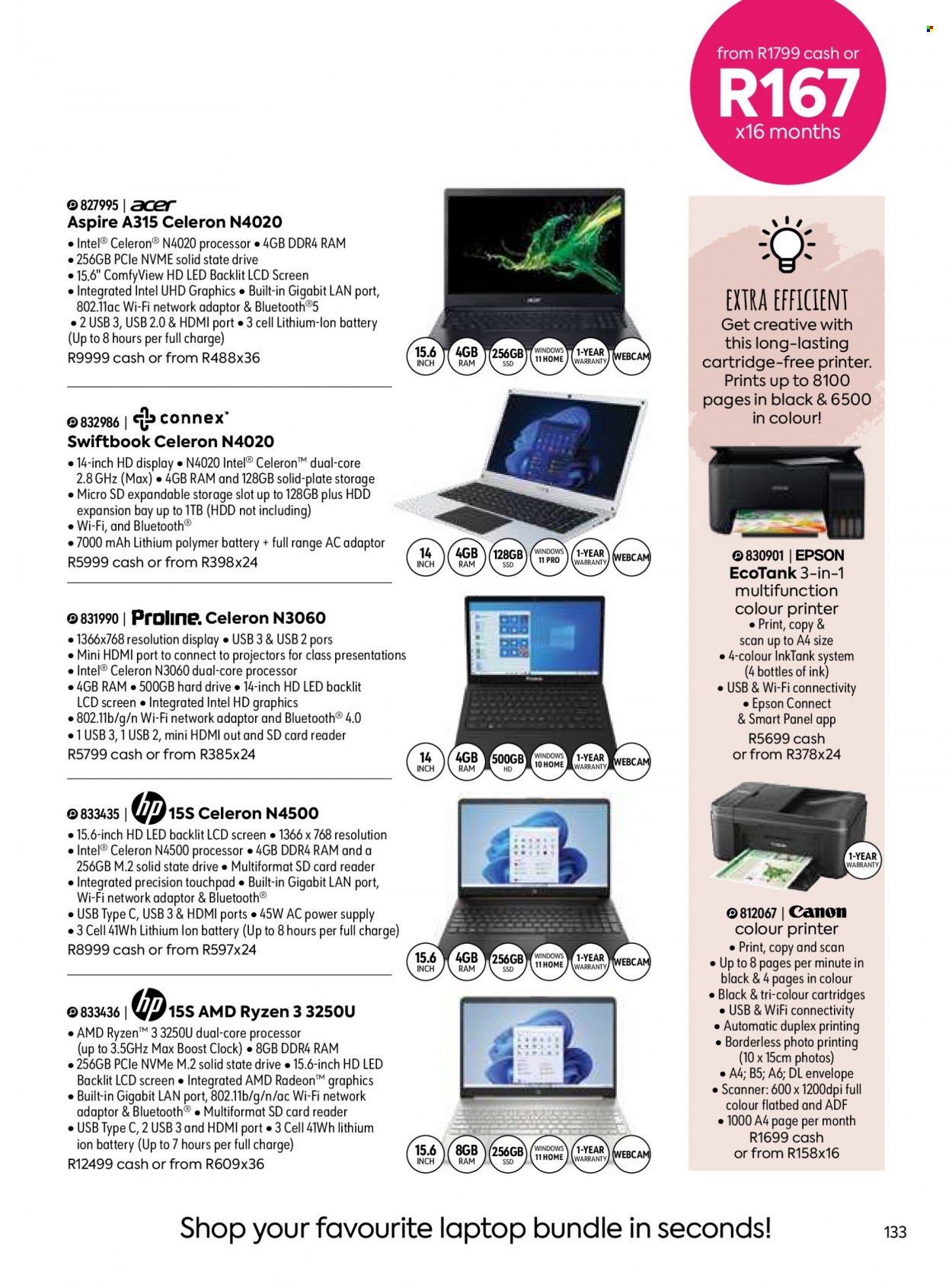 HomeChoice specials. Page 133