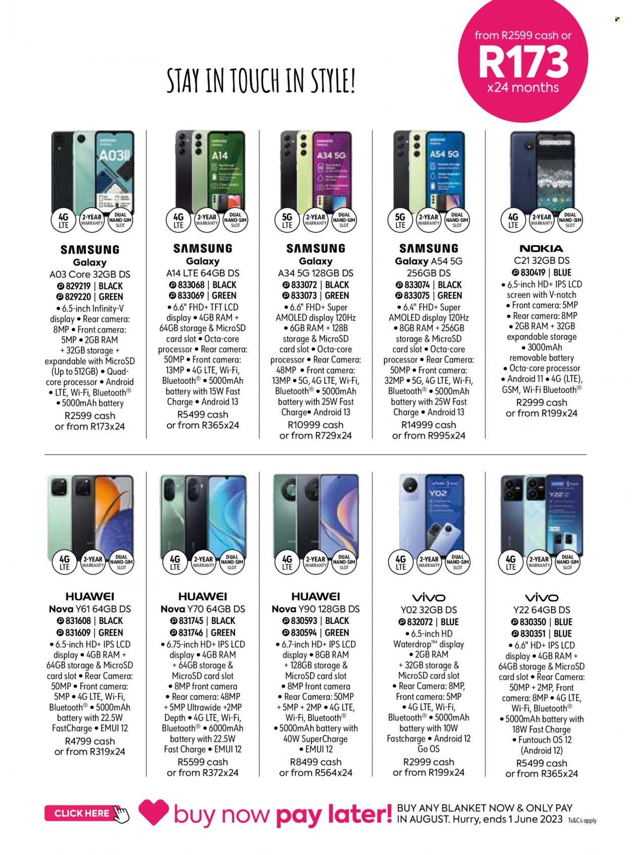 HomeChoice specials. Page 135
