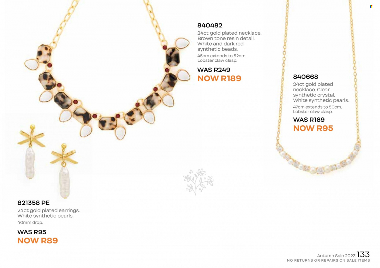 Honey specials. Page 135