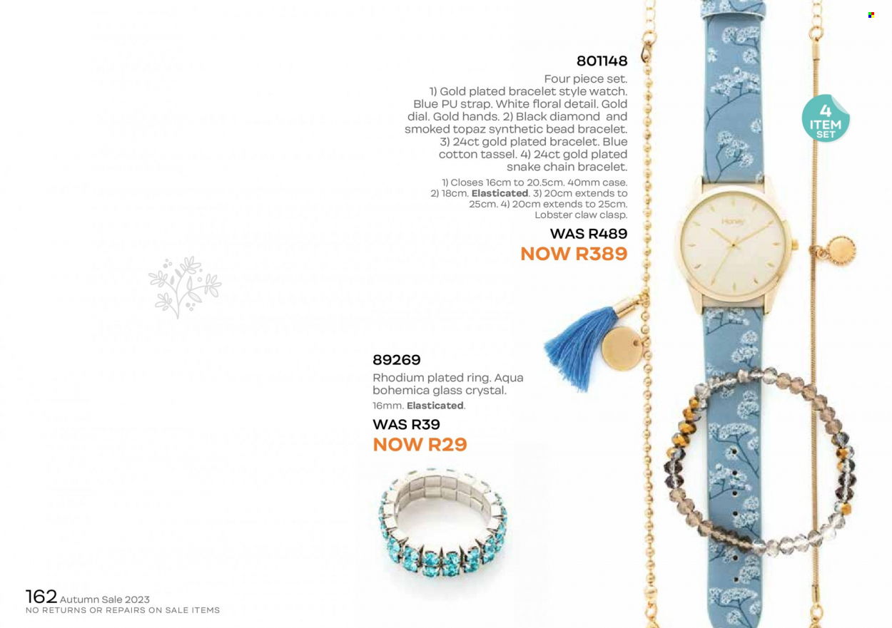 Honey specials. Page 164