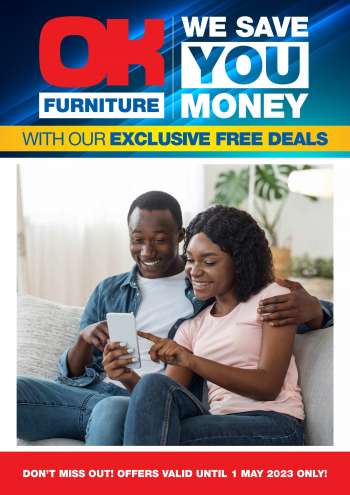 OK Furniture catalogue  - 27/04/2023 - 01/05/2023.