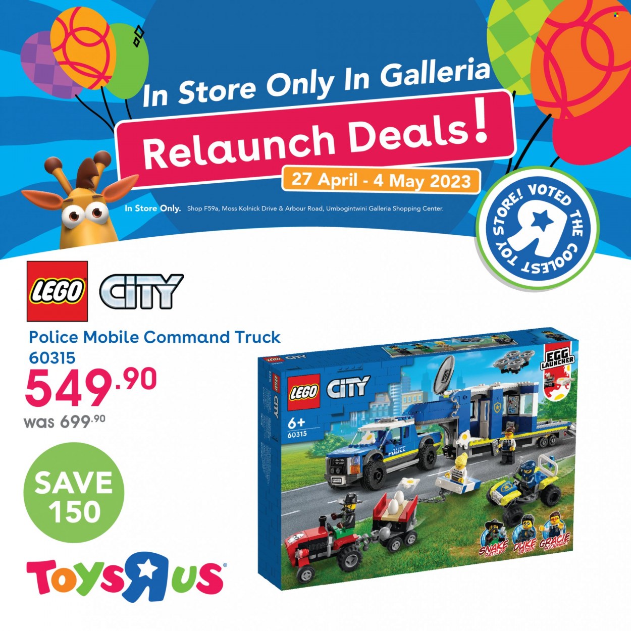 Toys R Us specials - 27/04/2023 - 04/05/2023. Page 4
