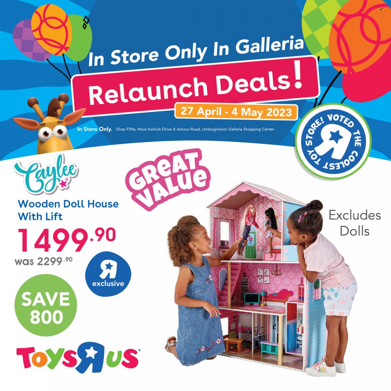 Toys R Us specials - 27/04/2023 - 04/05/2023. Page 7