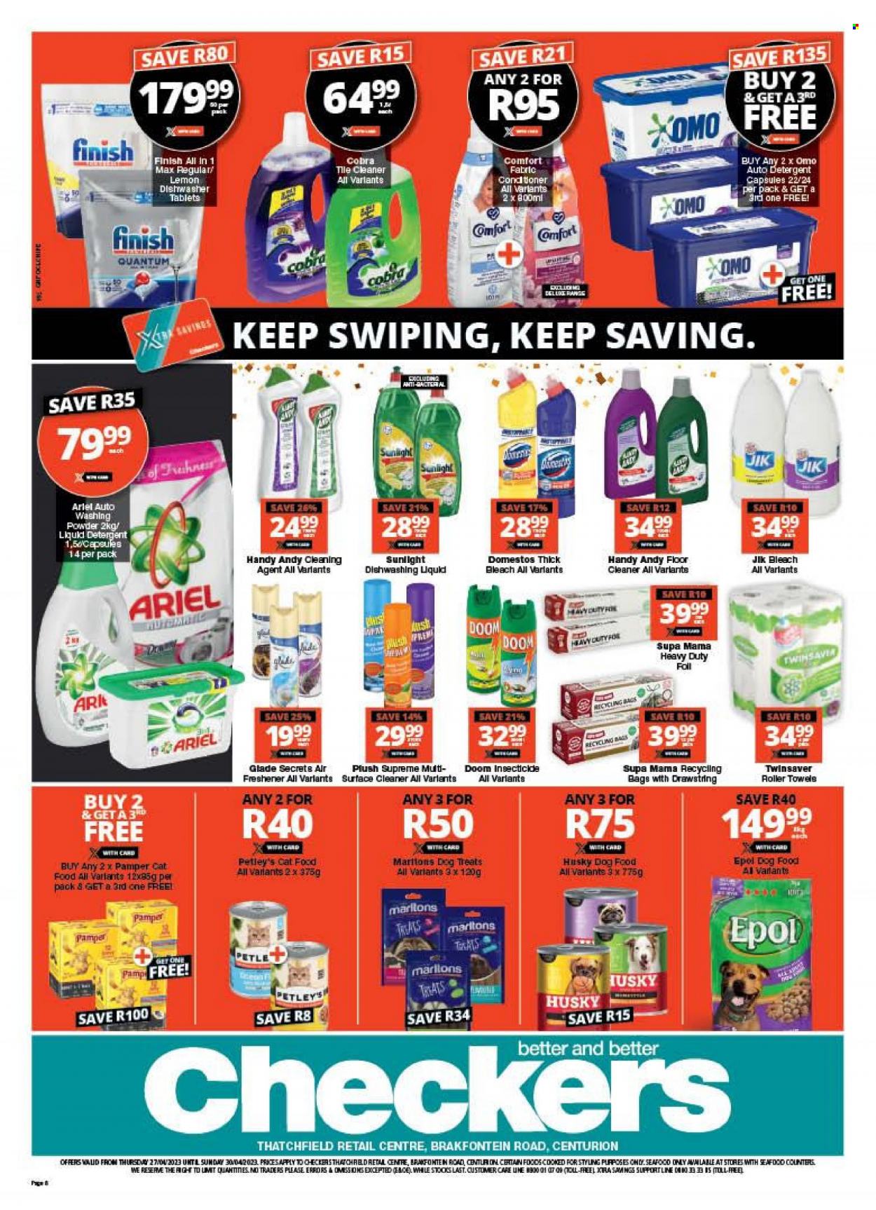Checkers specials - 27/04/2023 - 30/04/2023. Page 8