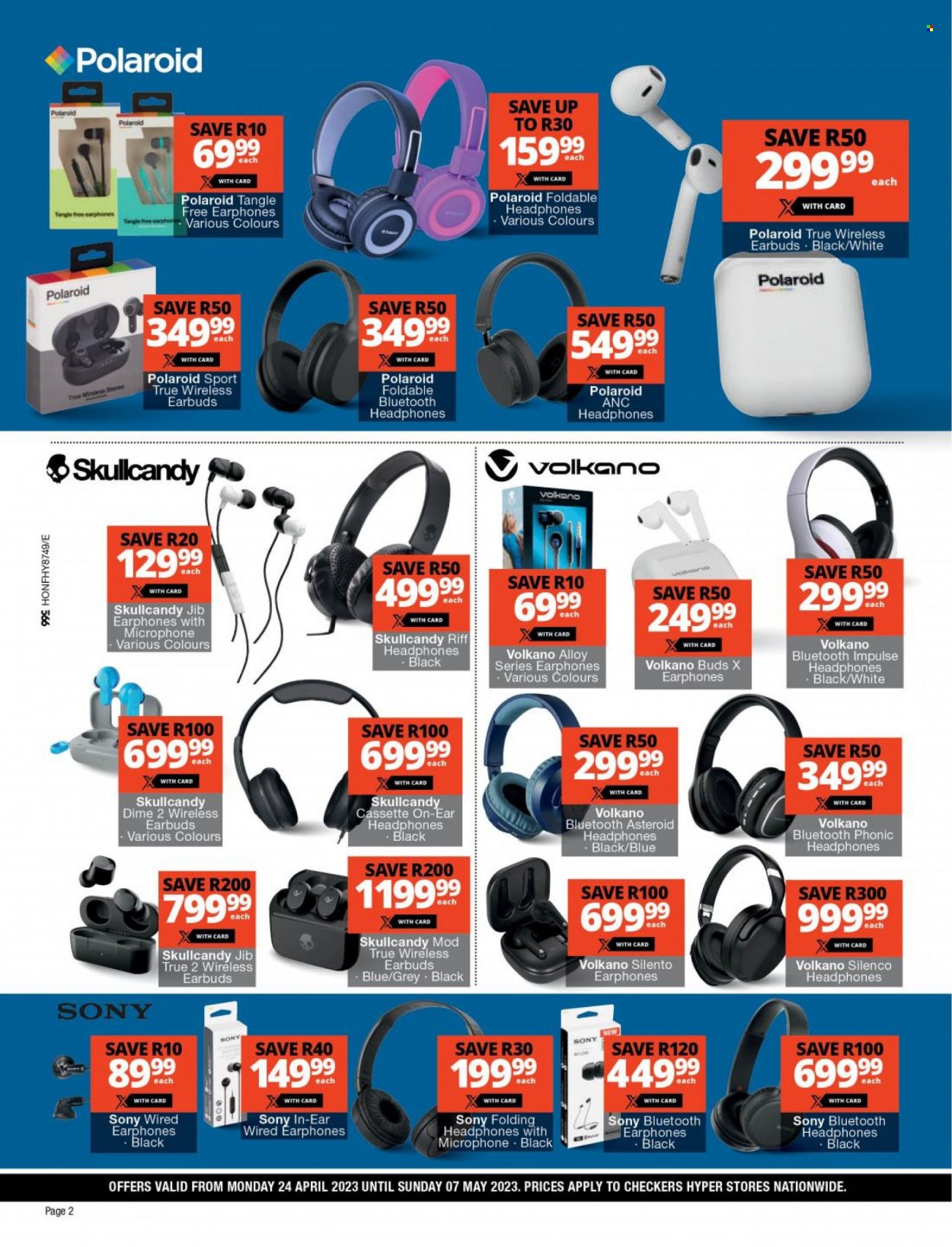 Checkers specials - 24/04/2023 - 07/05/2023. Page 2