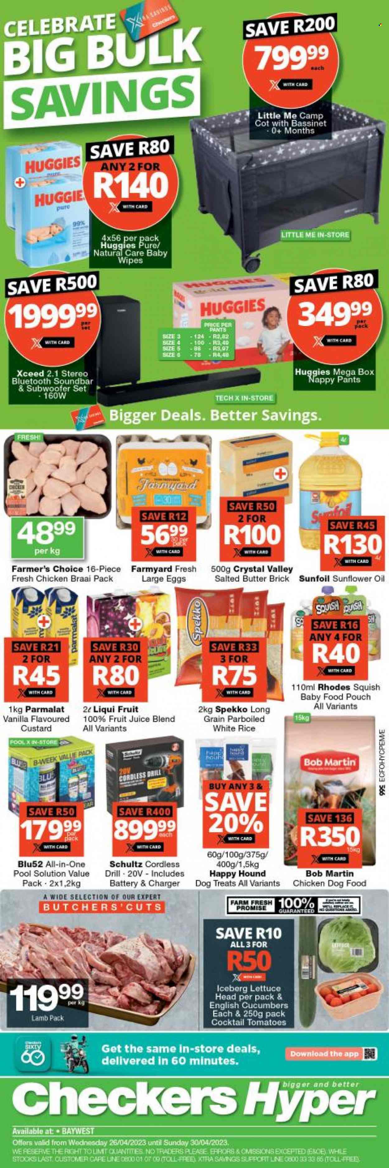 Checkers specials - 26/04/2023 - 30/04/2023. Page 1