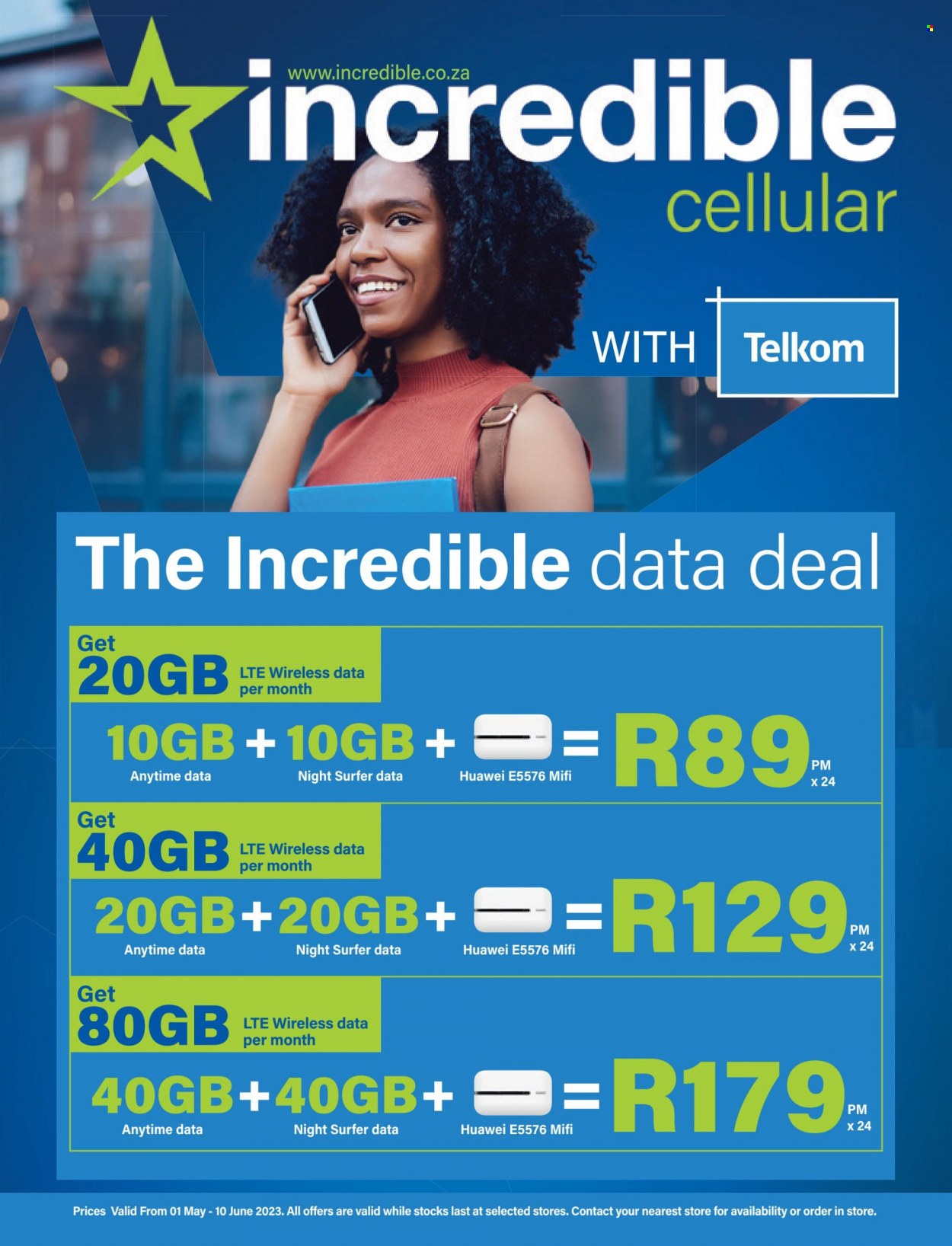 Incredible Connection specials - 01/05/2023 - 10/06/2023. Page 1