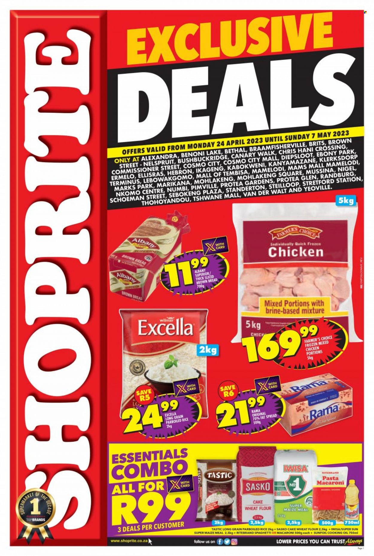 Shoprite specials - 24/04/2023 - 07/05/2023. Page 1
