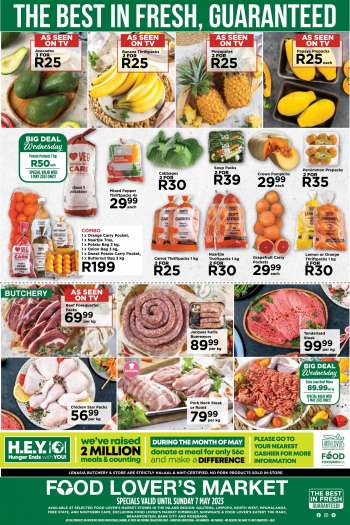 Food Lover's Market catalogue  - 01/05/2023 - 07/05/2023.