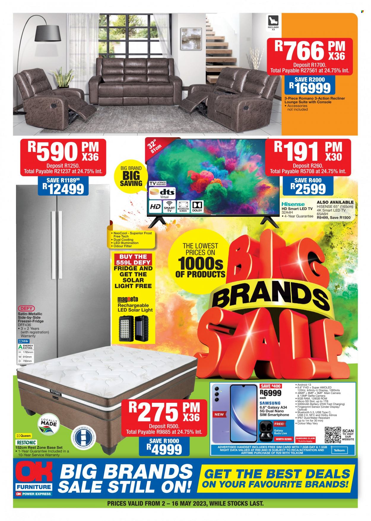 OK Furniture specials - 02/05/2023 - 16/05/2023. Page 1