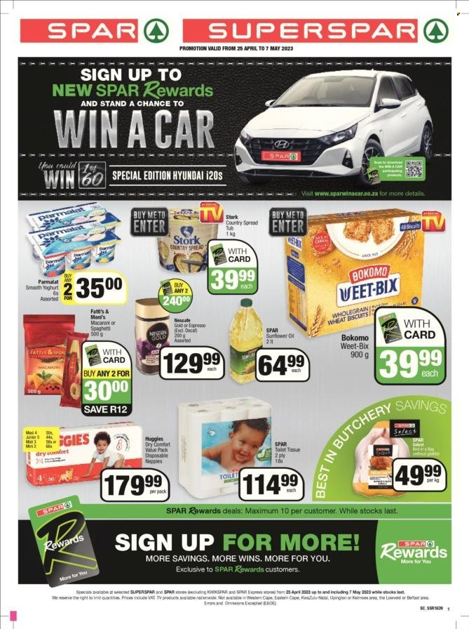SPAR specials - 25/04/2023 - 07/05/2023. Page 1