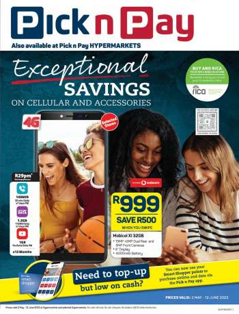 Pick n Pay Hypermarket catalogue  - 02/05/2023 - 12/06/2023.