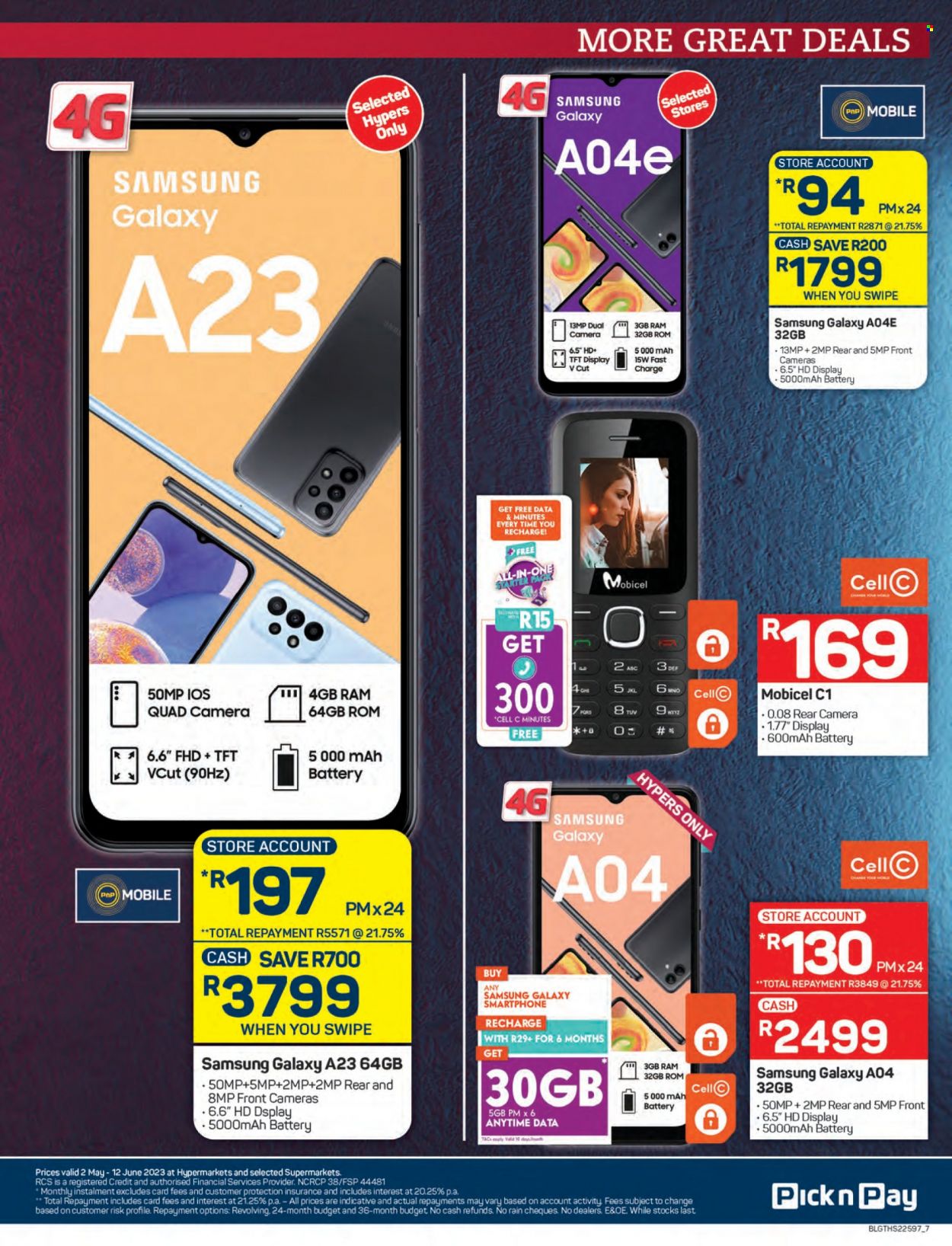 Pick n Pay Hypermarket specials - 02/05/2023 - 12/06/2023. Page 7