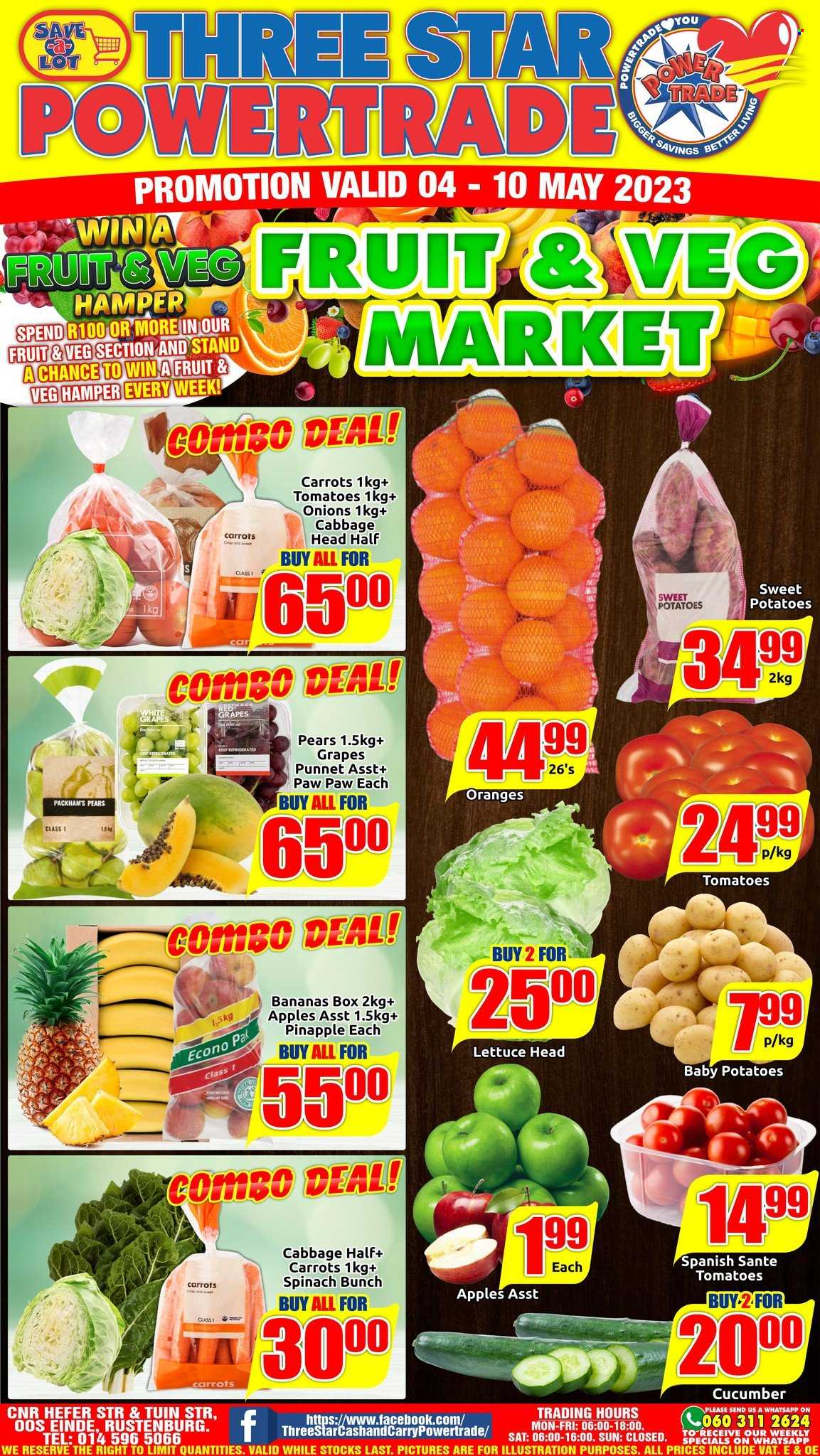 Three Star Cash and Carry specials - 04/05/2023 - 10/05/2023. Page 1