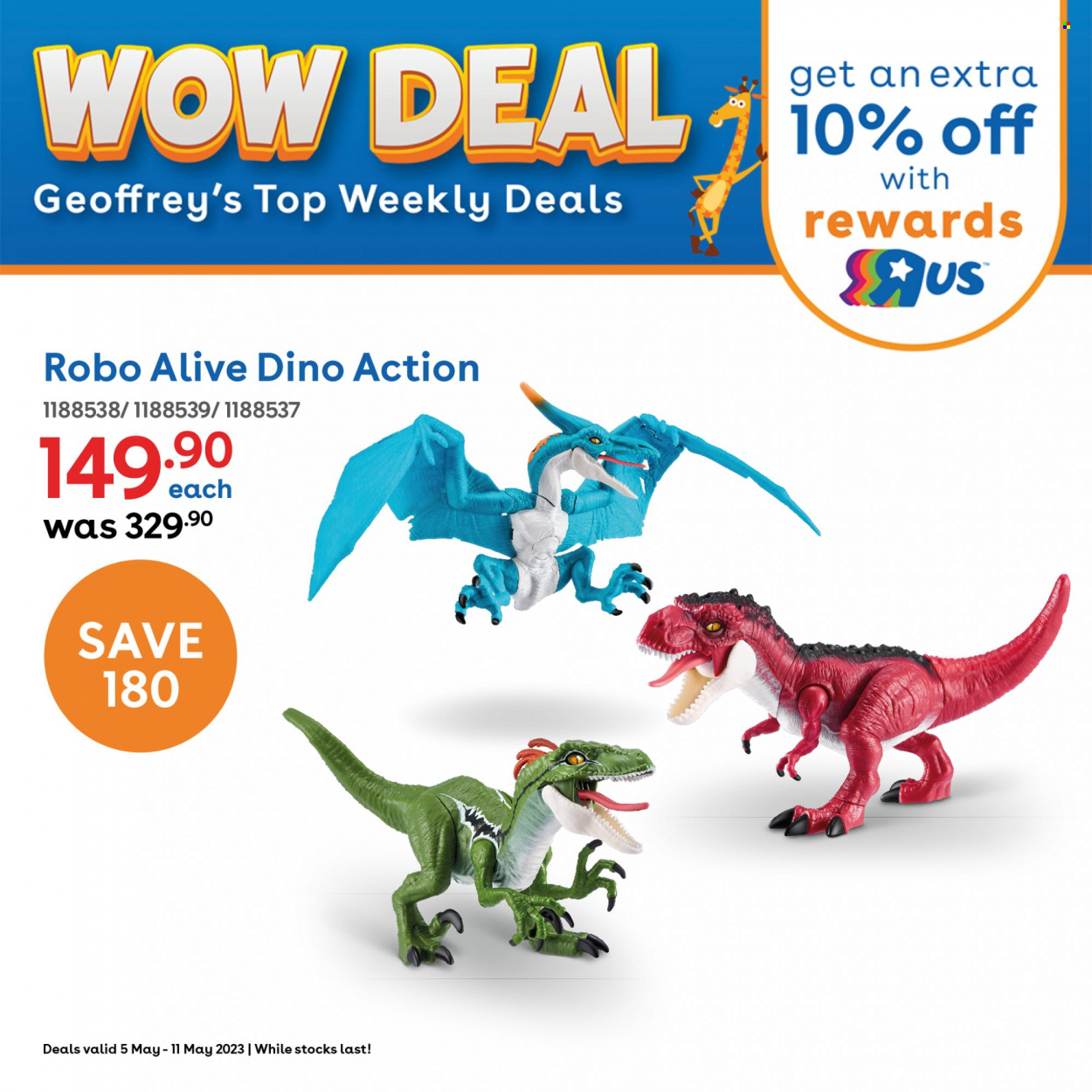 Toys R Us specials - 05/05/2023 - 11/05/2023. Page 1