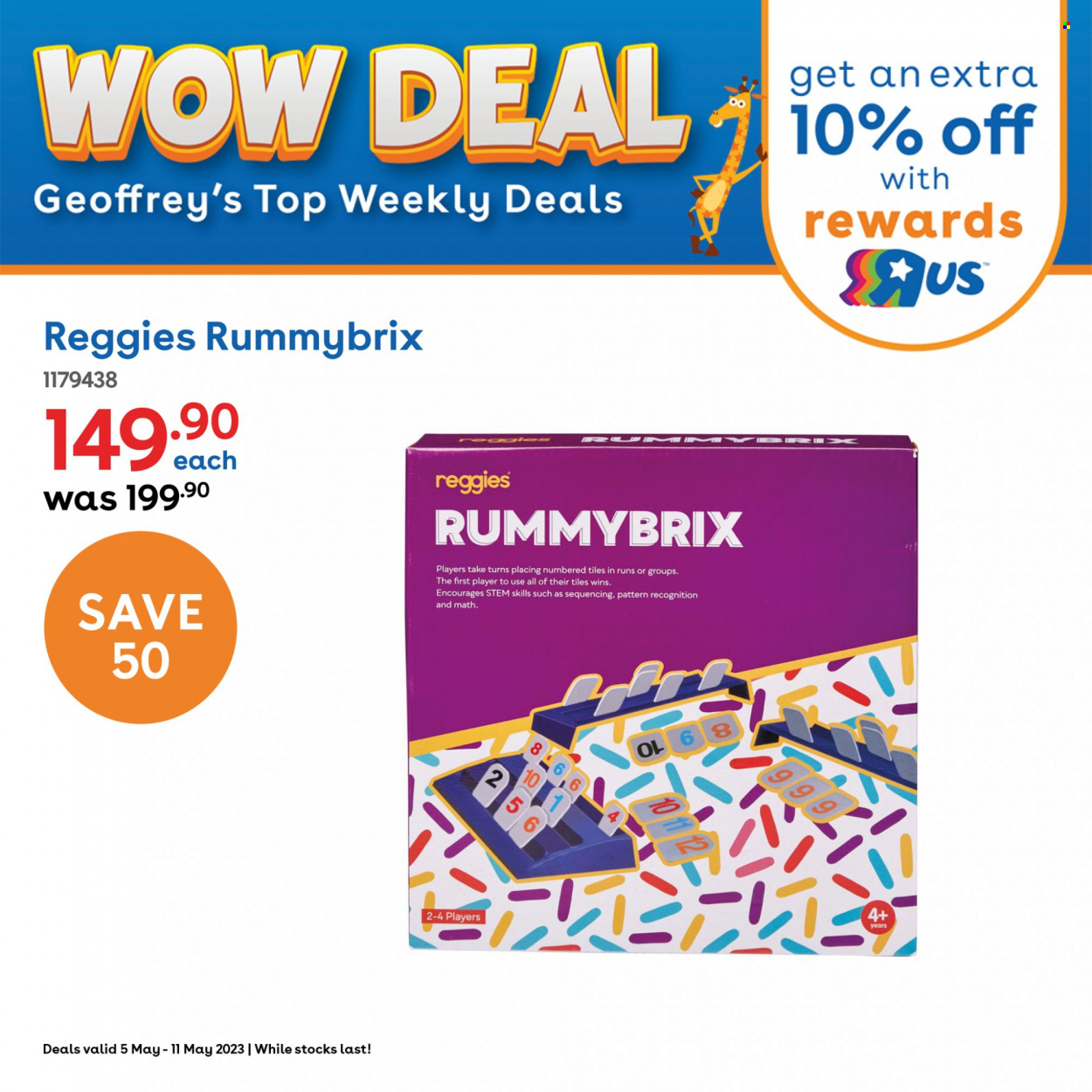 Toys R Us specials - 05/05/2023 - 11/05/2023. Page 6