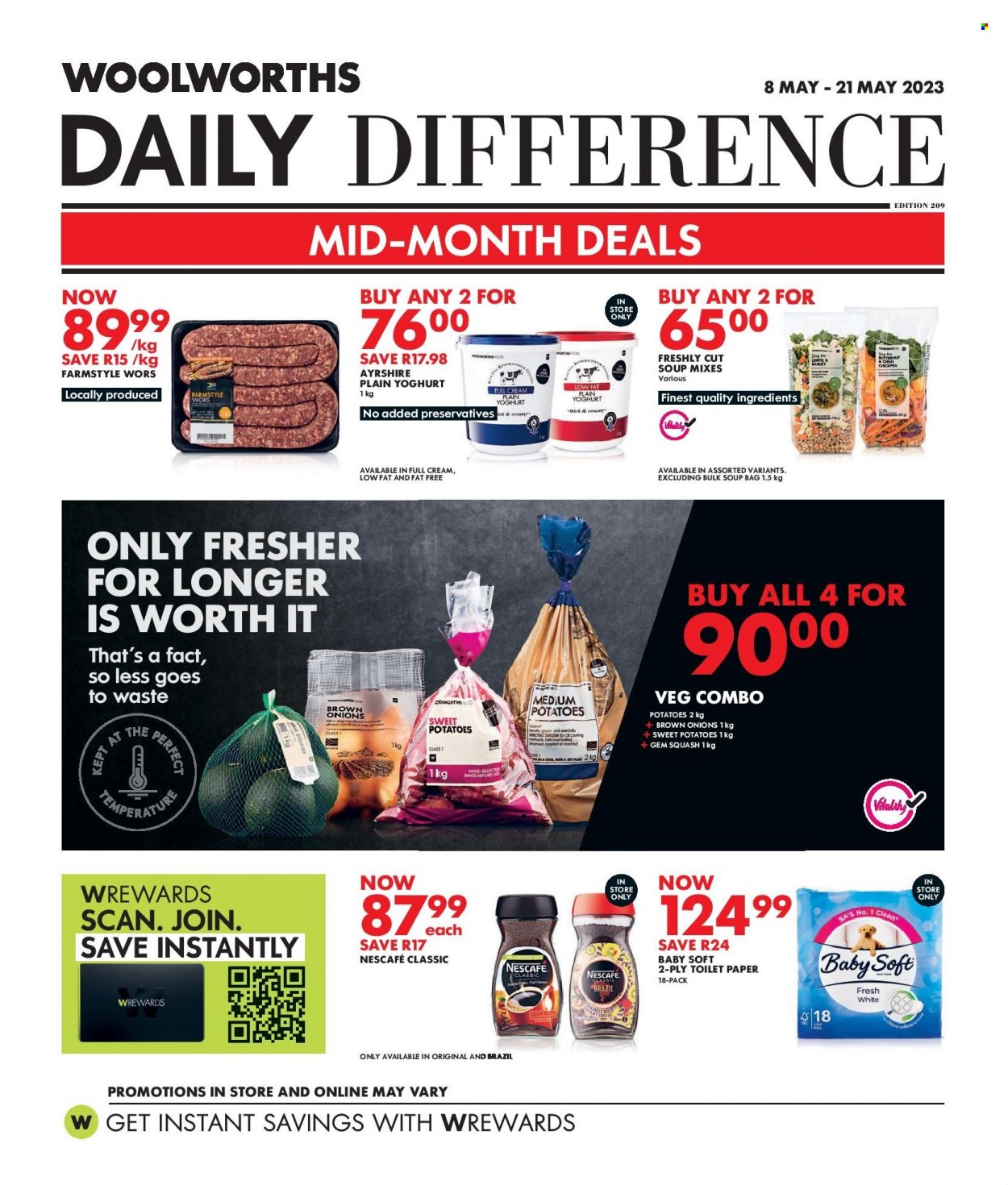 Woolworths specials - 08/05/2023 - 21/05/2023. Page 1