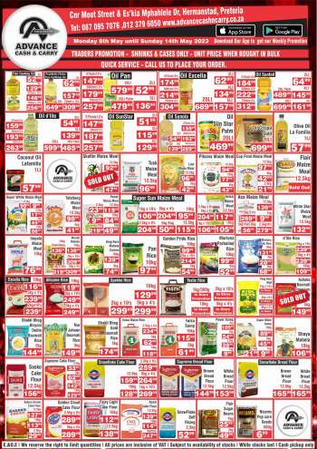 Advance Cash & Carry catalogue  - 08/05/2023 - 14/05/2023.