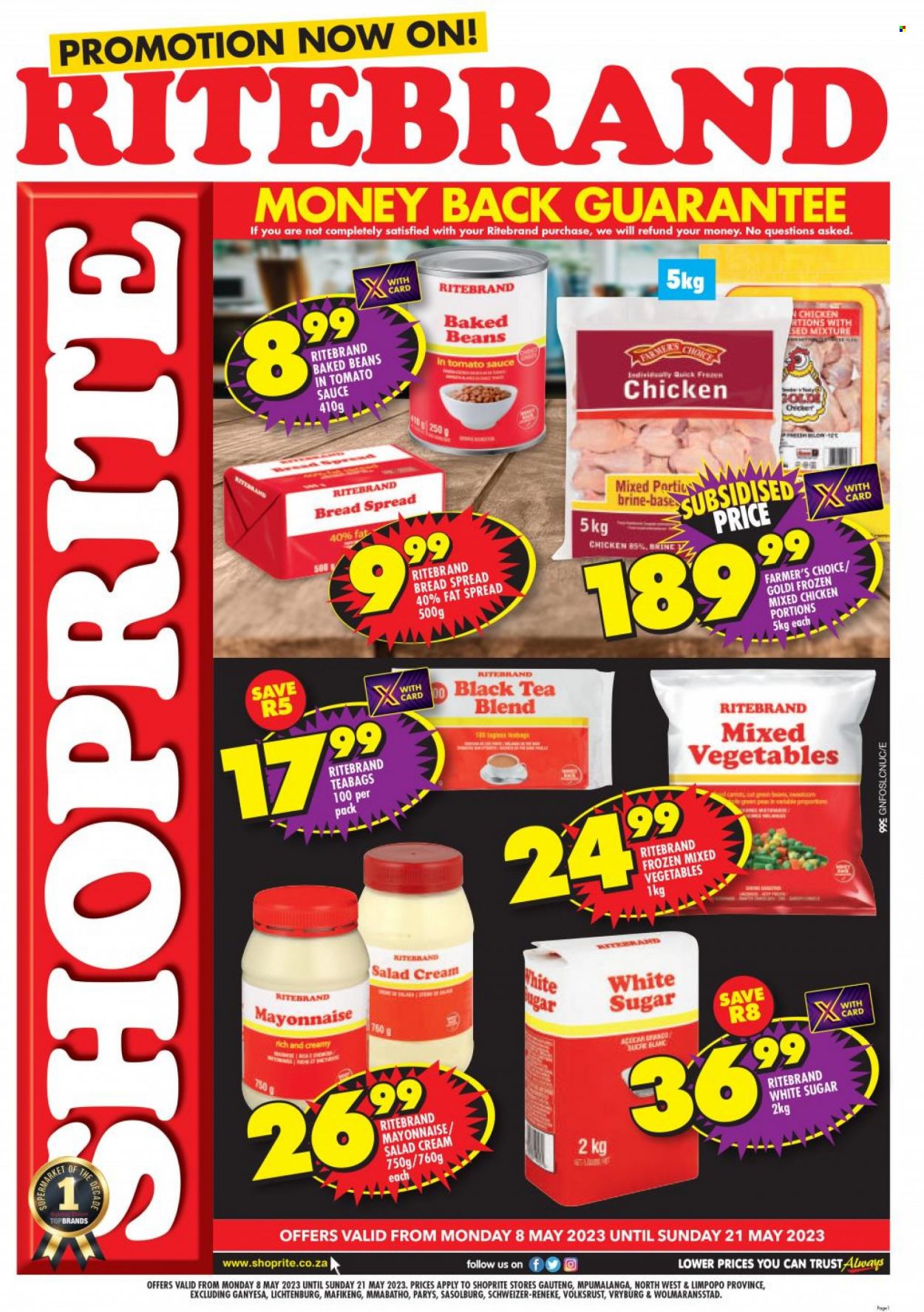 Shoprite specials - 08/05/2023 - 21/05/2023. Page 1