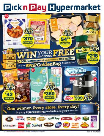 Pick n Pay Hypermarket catalogue  - 08/05/2023 - 19/05/2023.