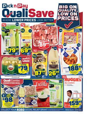Pick n Pay QualiSave catalogue  - 08/05/2023 - 19/05/2023.