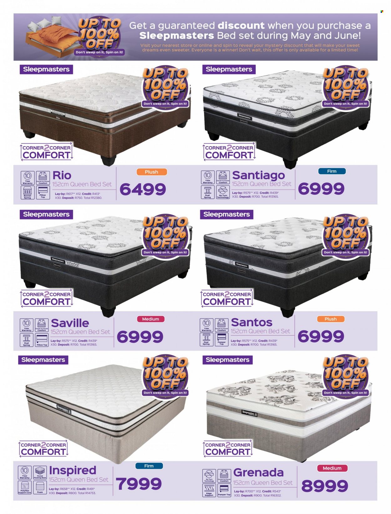 Sleepmasters specials - 08/05/2023 - 04/06/2023. Page 8