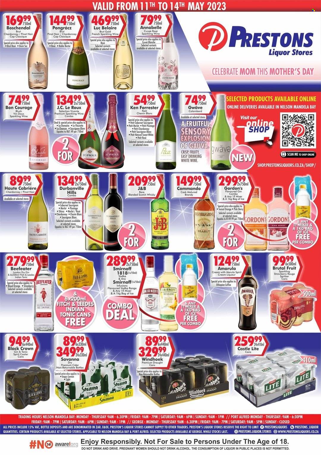 Prestons Liquor Stores specials - 11/05/2023 - 14/05/2023. Page 1