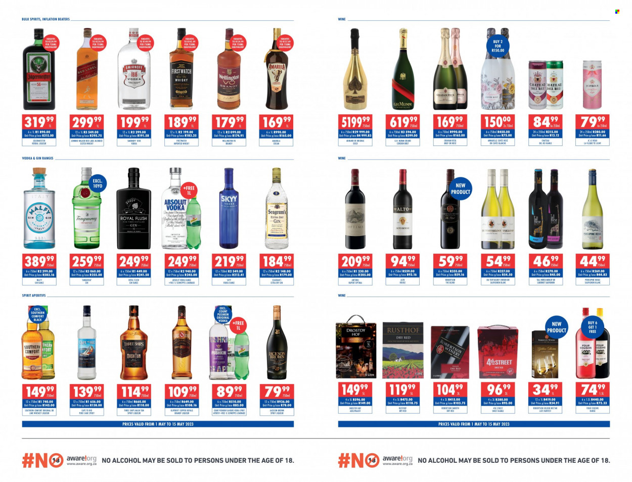 Ultra Liquors specials - 01/05/2023 - 15/05/2023. Page 2