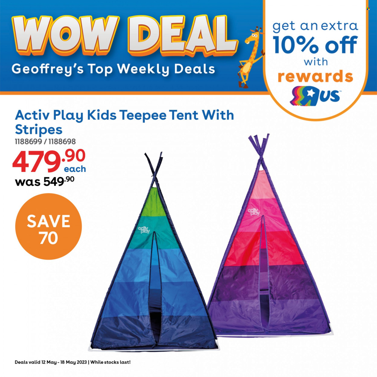 Toys R Us specials - 12/05/2023 - 18/05/2023. Page 1