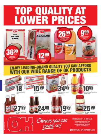 OK Foods catalogue  - 17/05/2023 - 21/05/2023.