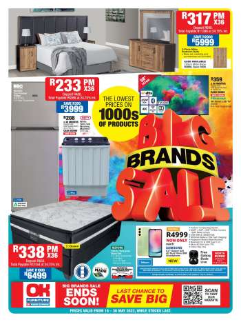 OK Furniture catalogue  - 18/05/2023 - 30/05/2023.
