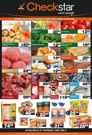 Checkstar catalogue  - 18/05/2023 - 19/05/2023.