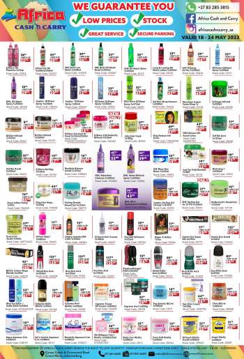 Africa Cash & Carry catalogue  - 18/05/2023 - 24/05/2023.
