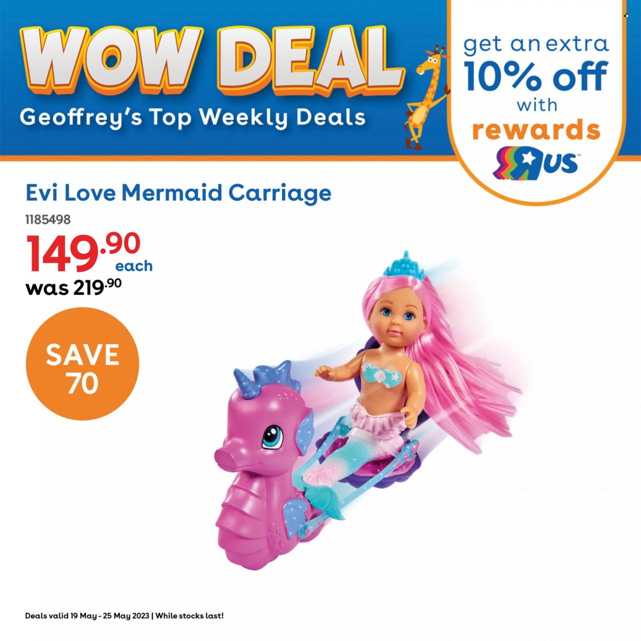 Toys R Us specials - 19/05/2023 - 25/05/2023. Page 1