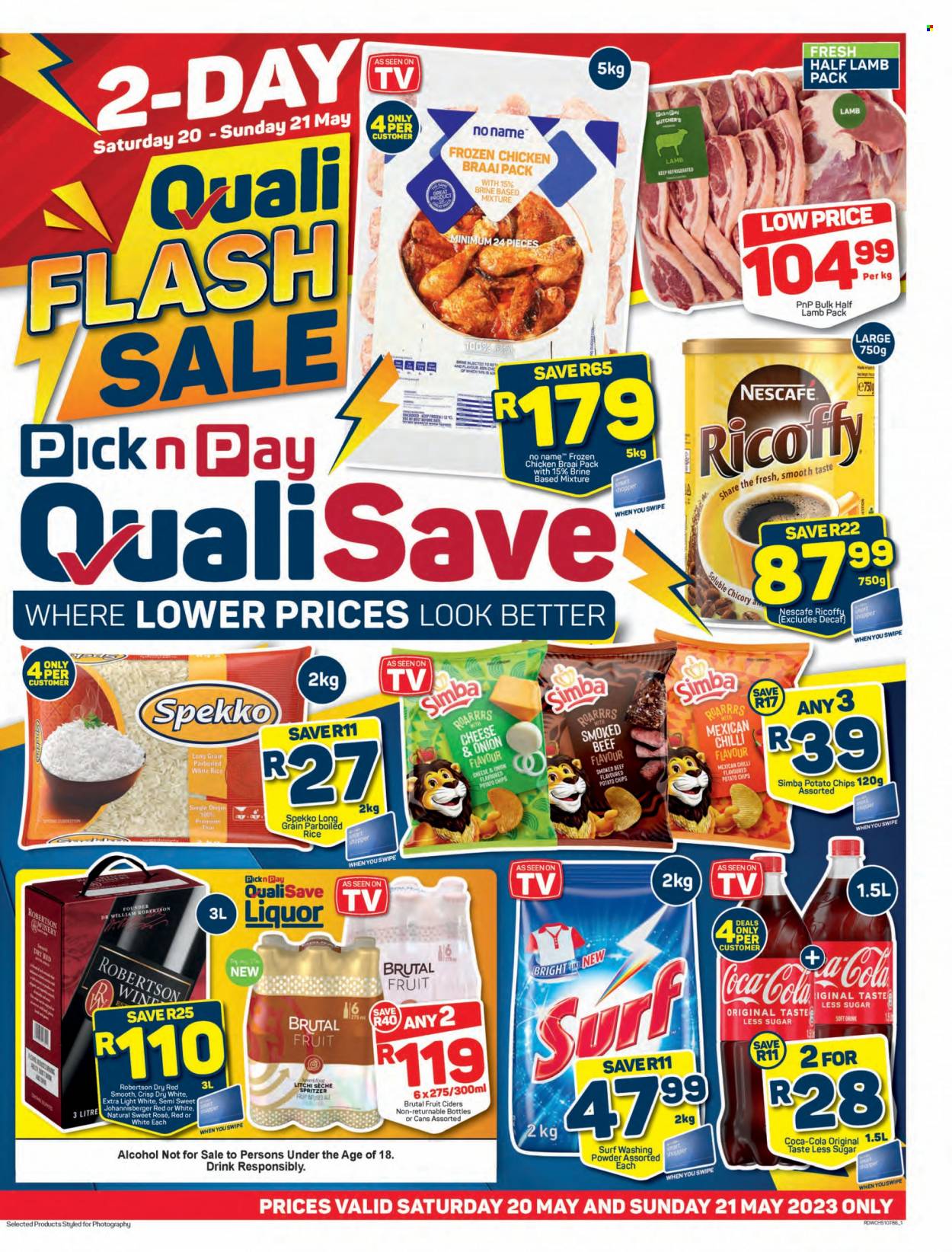 Pick n Pay QualiSave specials - 20/05/2023 - 21/05/2023. Page 1