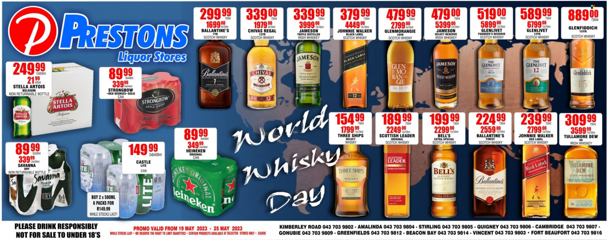 Prestons Liquor Stores specials - 19/05/2023 - 25/05/2023. Page 1