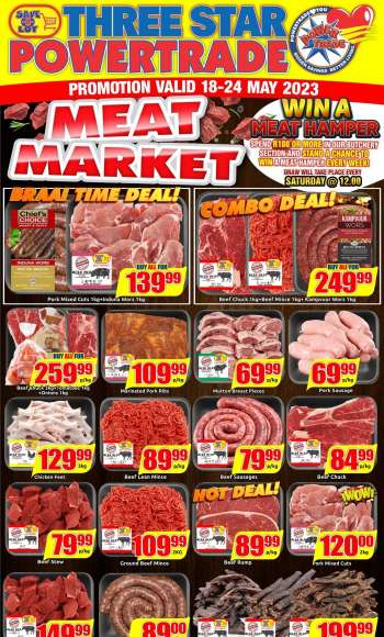 Three Star Cash and Carry catalogue  - 18/05/2023 - 24/05/2023.