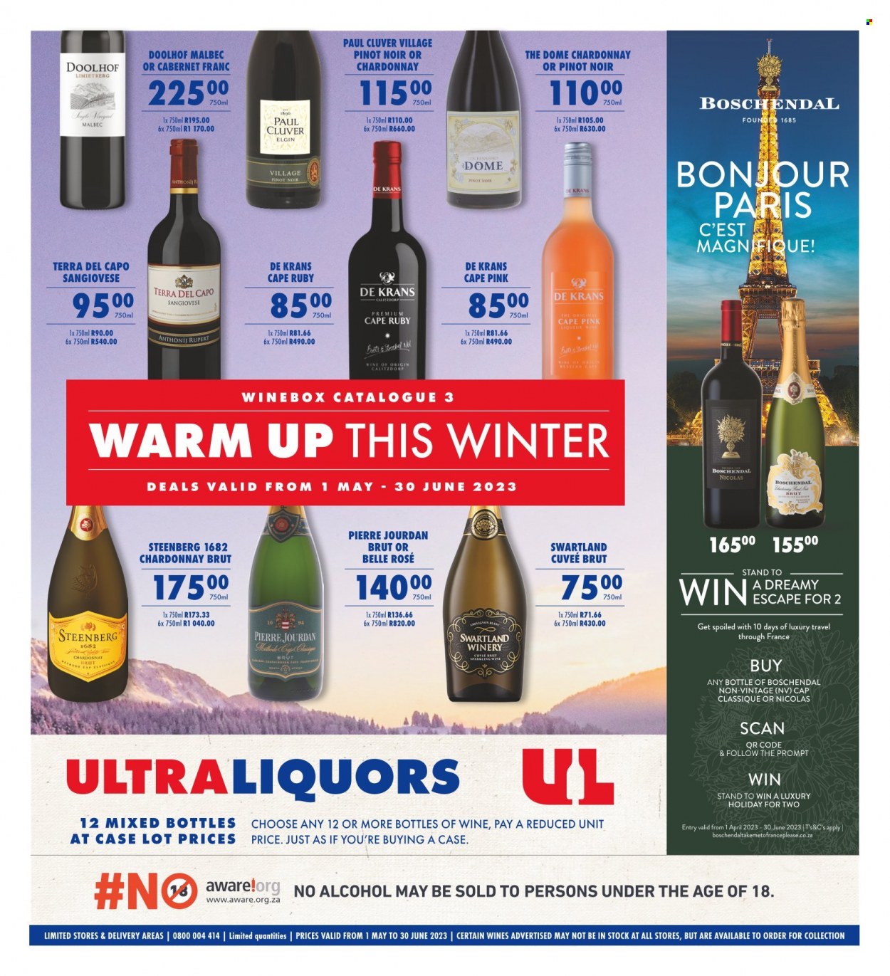 Ultra Liquors specials - 01/05/2023 - 30/06/2023. Page 1