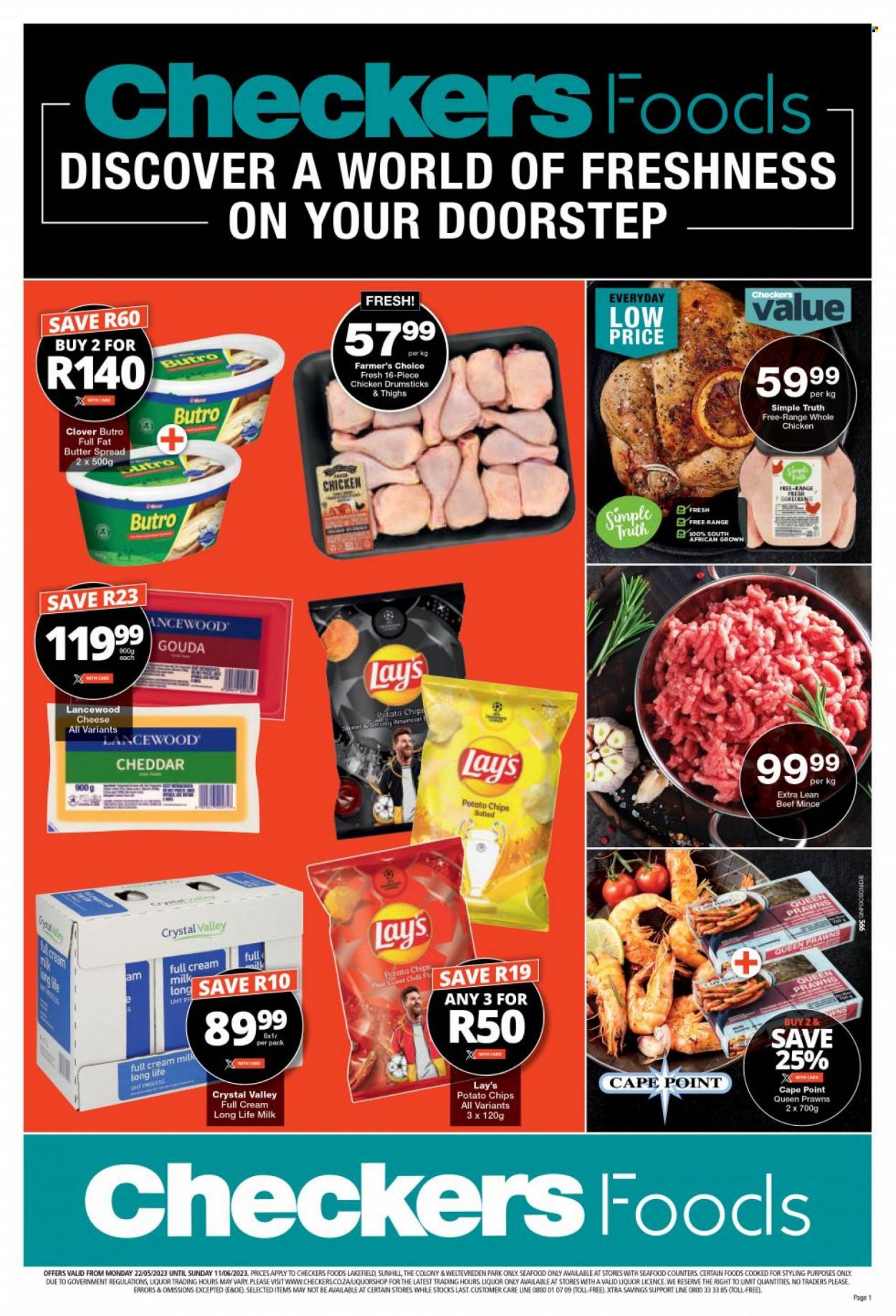 Checkers specials - 22/05/2023 - 11/06/2023. Page 1