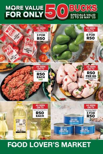 Food Lover's Market catalogue  - 22/05/2023 - 28/05/2023.