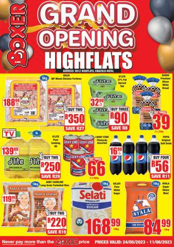 Boxer catalogue  - 24/05/2023 - 11/06/2023.