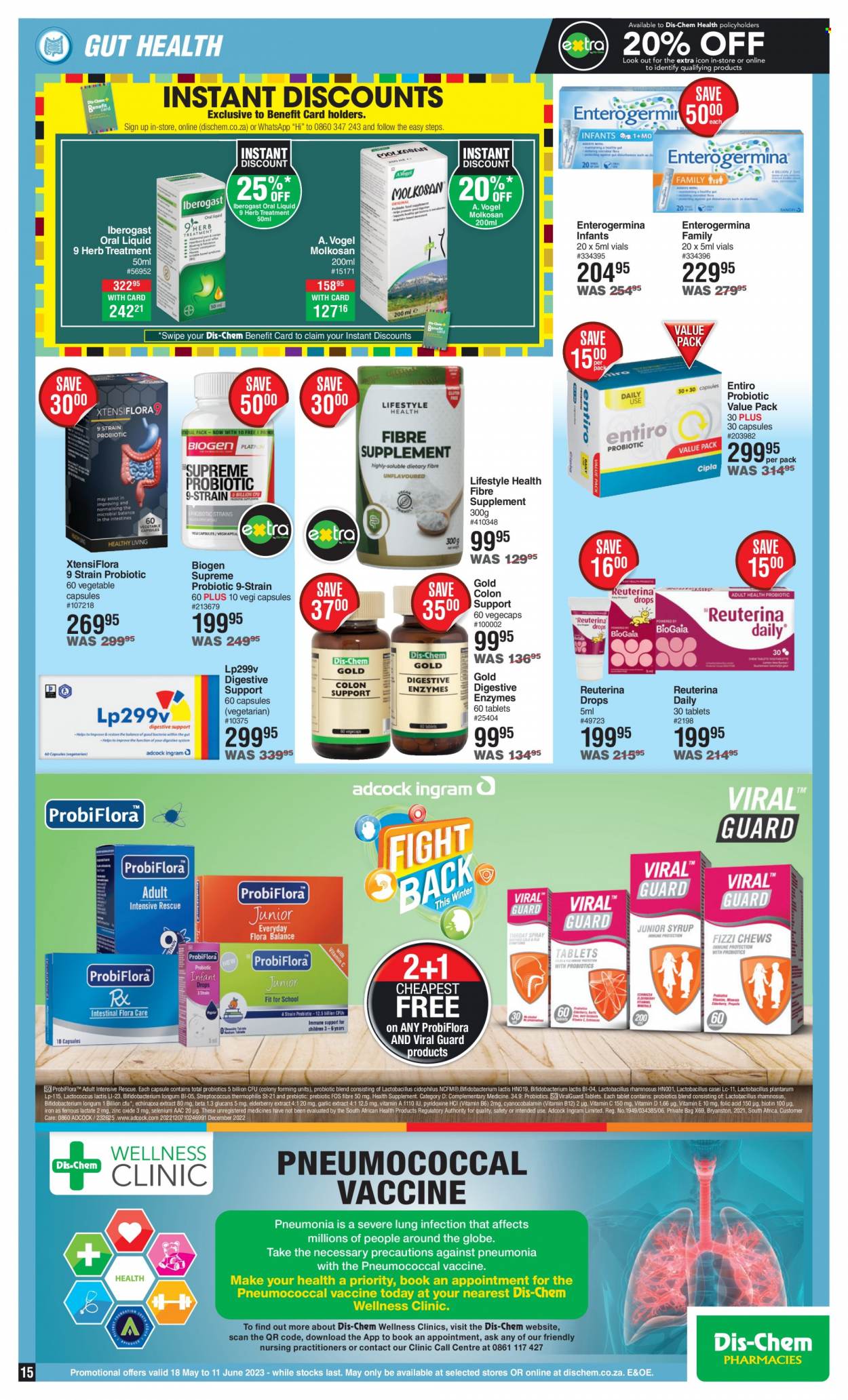 Dis-Chem specials - 18/05/2023 - 11/06/2023. Page 15