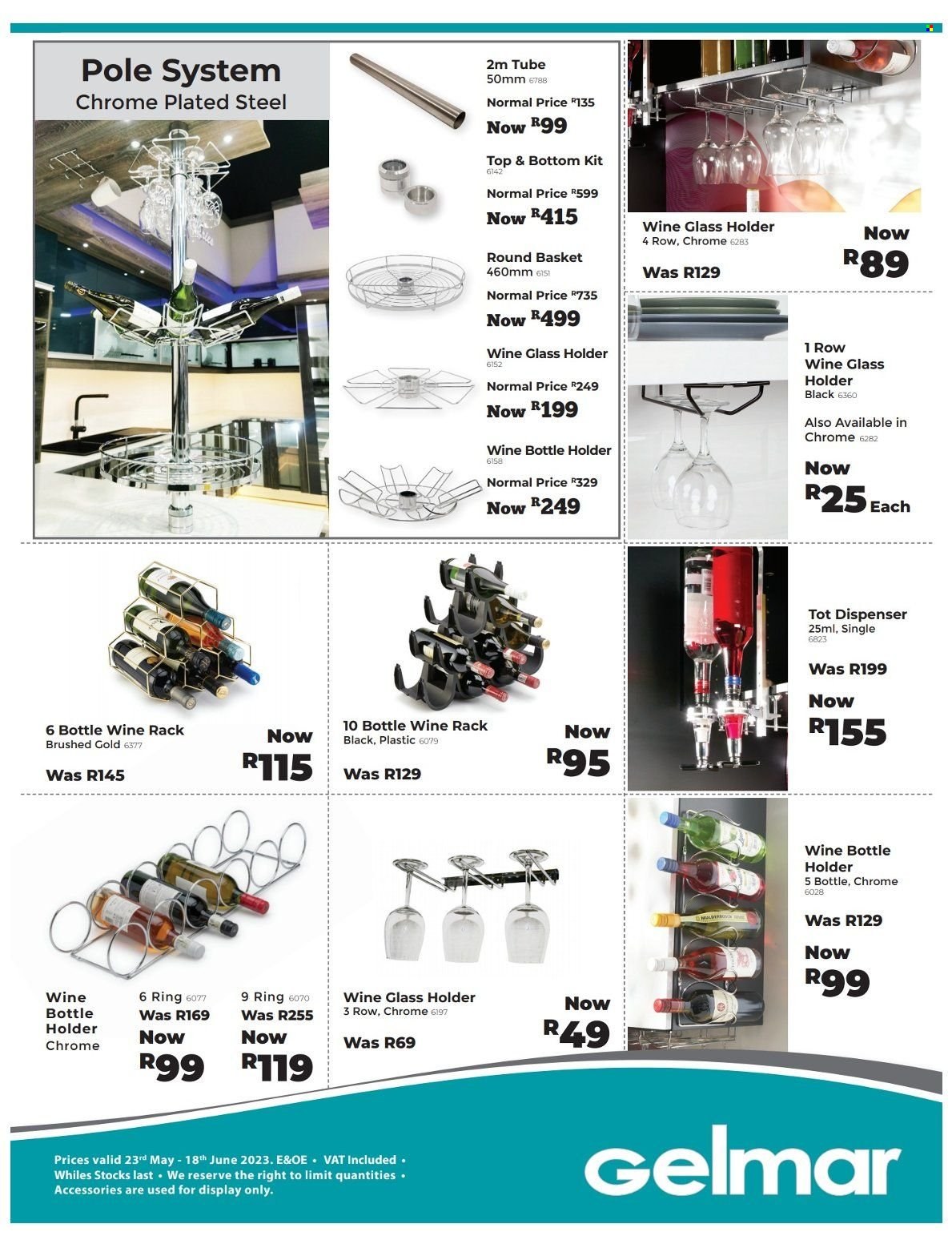 Gelmar specials - 23/05/2023 - 18/06/2023. Page 1