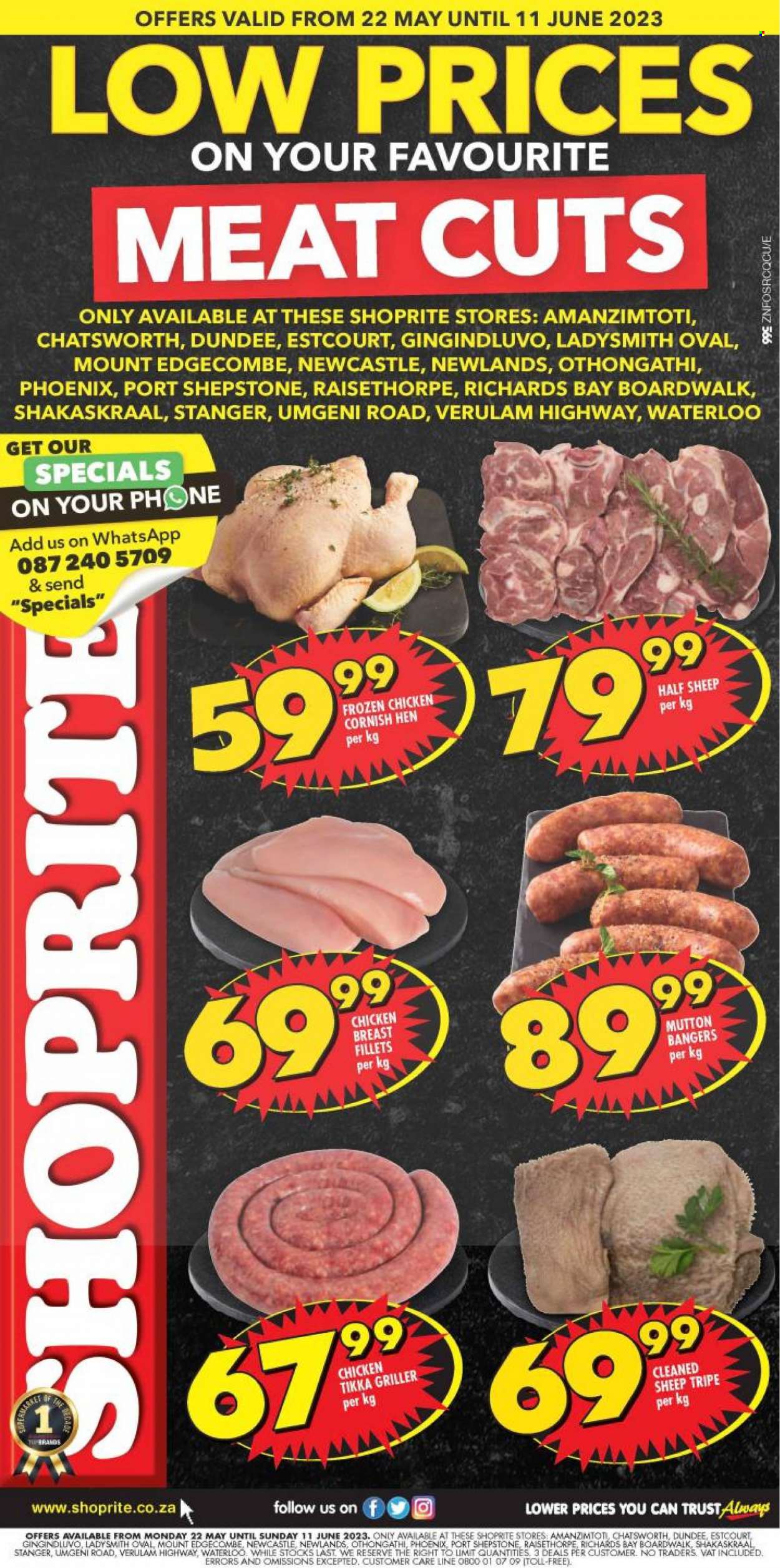 Shoprite specials - 22/05/2023 - 11/06/2023. Page 1