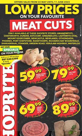 Shoprite catalogue  - 22/05/2023 - 11/06/2023.