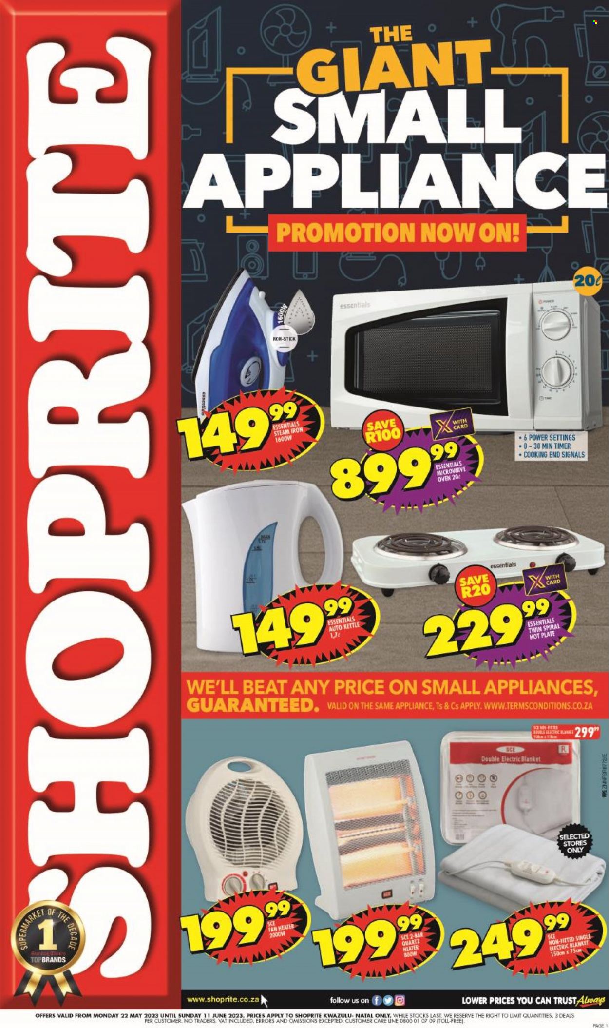 Shoprite specials - 22/05/2023 - 11/06/2023. Page 1