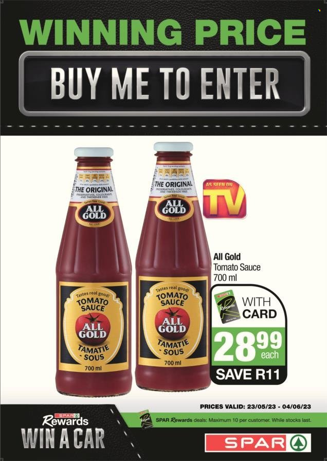 SPAR specials - 23/05/2023 - 04/06/2023. Page 1