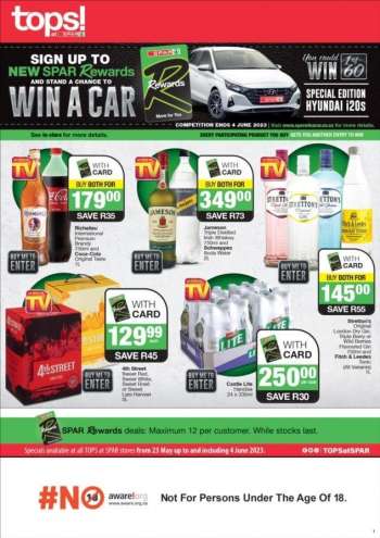 TOPS at SPAR catalogue  - 23/05/2023 - 04/06/2023.