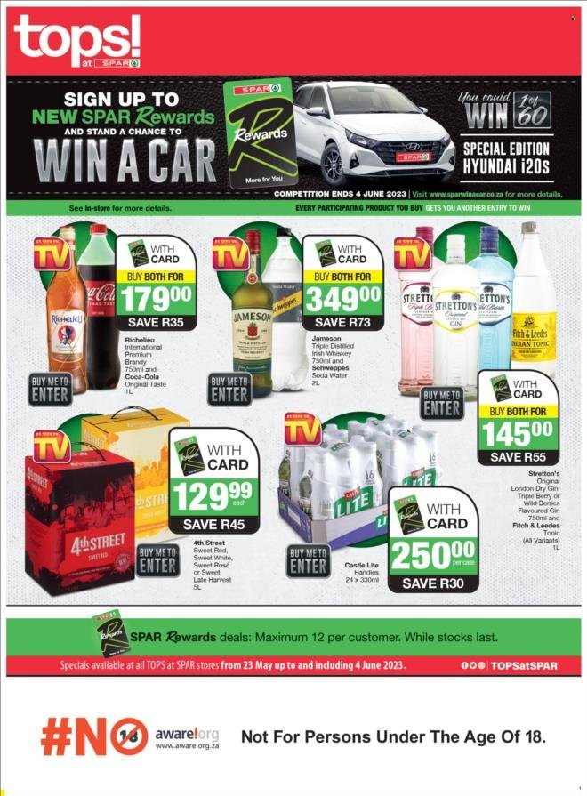TOPS at SPAR specials - 23/05/2023 - 04/06/2023. Page 1